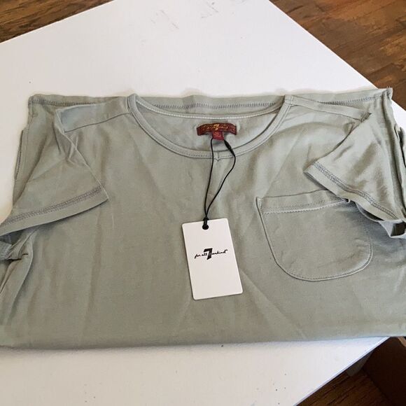 7 for all mankind Pocket T-shirt - Picture 3 of 8